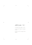 Arcam CD23 Operating instructions