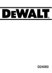 DeWalt D24000 Technical data