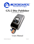 MicroBoards Technology GX-2 Specifications