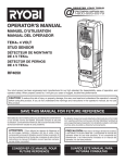 Ryobi RP4050 Operator`s manual