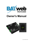 BAYweb BW-WT1 Owner`s manual