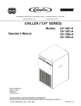 Cornelius CH 551 Operator`s manual