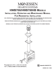 Monessen Hearth HWB700HB Specifications