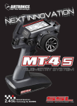 AIRTRONICS MT-4s User`s guide