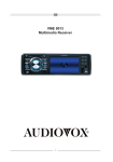 Audiovox VME 8013 - Owner`s manual