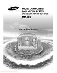 Samsung MM-DB9 Instruction manual