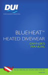 DUI BlueHeat Owner`s manual