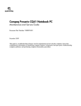 HP Compaq Presario,Presario SG202 System information