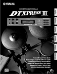 Yamaha DTXPRESS III Owner`s manual