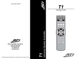 RTI T1-B Operating instructions