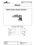 Cooper Tools Cleco 136 Service manual