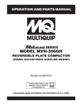 MULTIQUIP ST-1500 Specifications