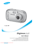 Samsung Digimax 101 Specifications