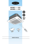 Carrier 40KMQ Owner`s manual