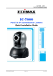 Edimax IC-1000 Installation guide