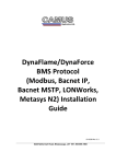 Camus Hydronics DMC103 Installation guide
