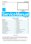 AOC Wipro WA19W Service manual