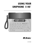 Unifone HOME OFFICE Specifications