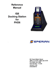 Reference Manual IQ6 Docking Station for PHD6