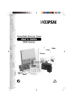 Clipsal 5400 Series User`s guide