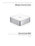 Apple Mac mini 2009 Specifications