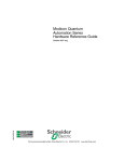 Schneider Automation Modicon Quantum Ethernet Hardware reference guide