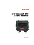 Microscan MS-4X User`s manual