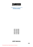 Zanussi ZFC 56 User manual