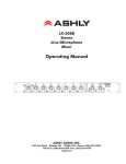 Ashly LX-308B Specifications