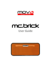 Mova mc.brick User guide