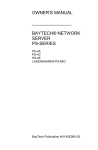 BayTech PS-4A Owner`s manual