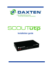 Daxten SCOUTUTP - Installation guide