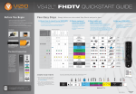 Vizio VS42LF Programming instructions