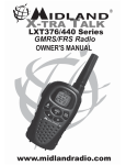 Midland LXT376/440 Owner`s manual