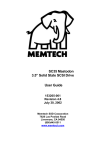Memtech SC35 User guide