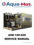 Aqua-Hot AHE-100-02S-12 VDC Service manual