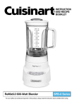 Cuisinart SPB-8 Series Specifications