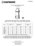 Clear Flo  Plus Owner`s manual