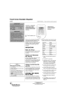 Radio Shack Touch Screen Organizer Owner`s manual