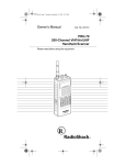 Radio Shack PRO-79 Owner`s manual