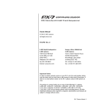 E-Mu PX-7 Specifications