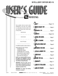 Maytag MD-1 User`s guide