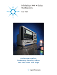 Agilent Technologies InfiniiVision 3000 X-Series User`s manual
