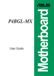 Asus P4BGL-MX User guide