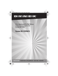 Dynex DX-CDRW52 Specifications