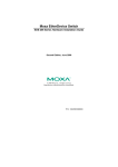 Moxa Technologies EDS-208 series Installation guide