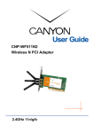 Canyon CNP-WF511N2 Installation guide