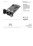 MGE UPS Systems 3200RT Installation manual