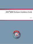 Acopia Networks ARX 6000 Installation guide