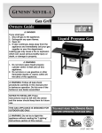 Weber Genesis 2000 LP Owner`s manual